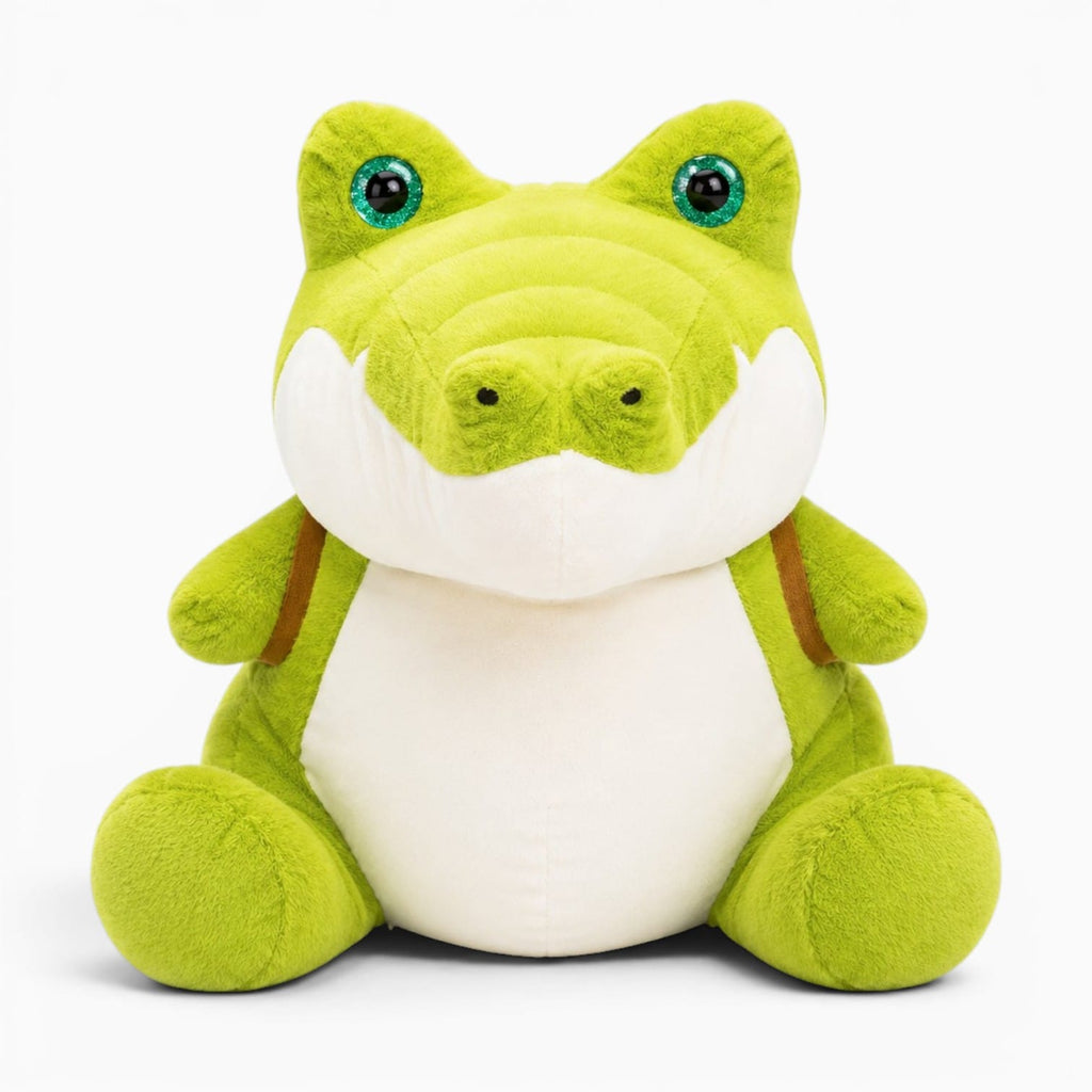 Crocodile Plush with Backpack My Plushie