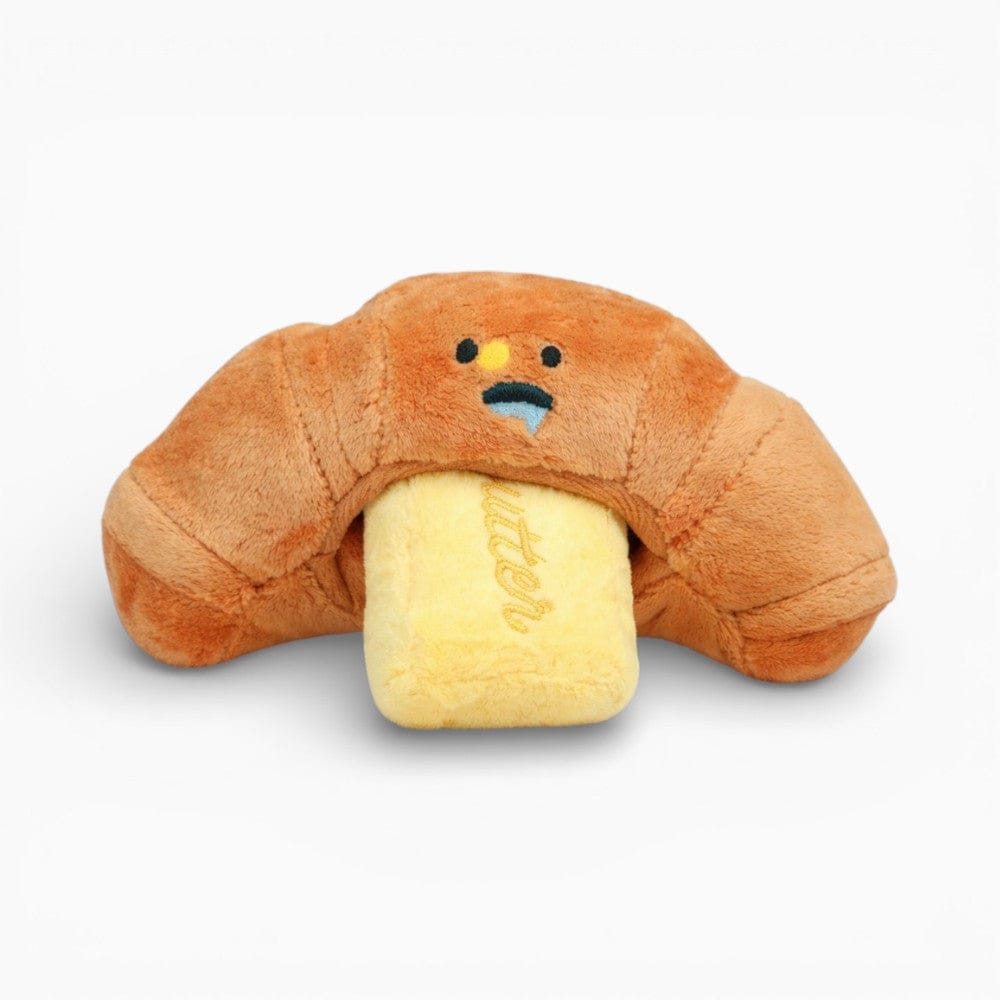 Cuddly Croissant Plush with Squeaker My Plushie
