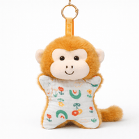 Cute Monkey Keychain My Plushie