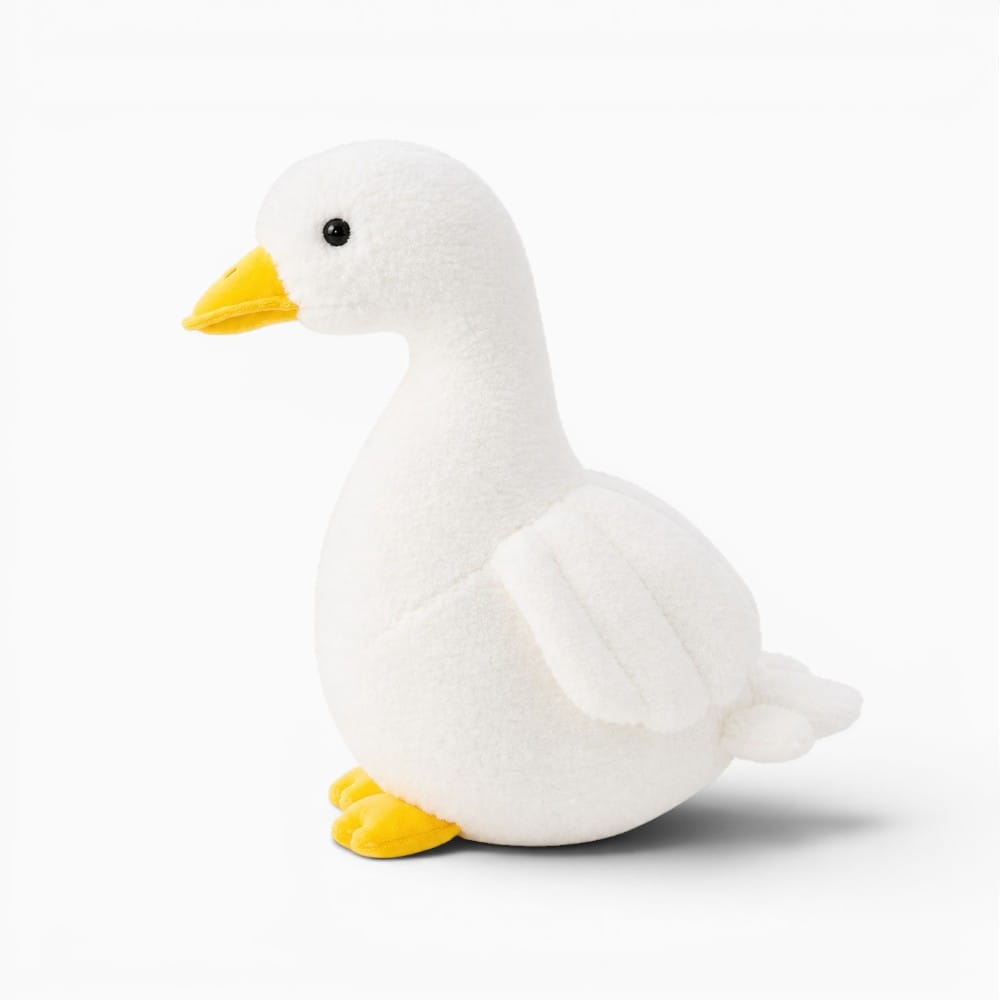Cute White Goose Plush My Plushie
