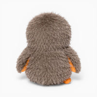 Fluffy Owl Plush with Large Eyes My Plushie