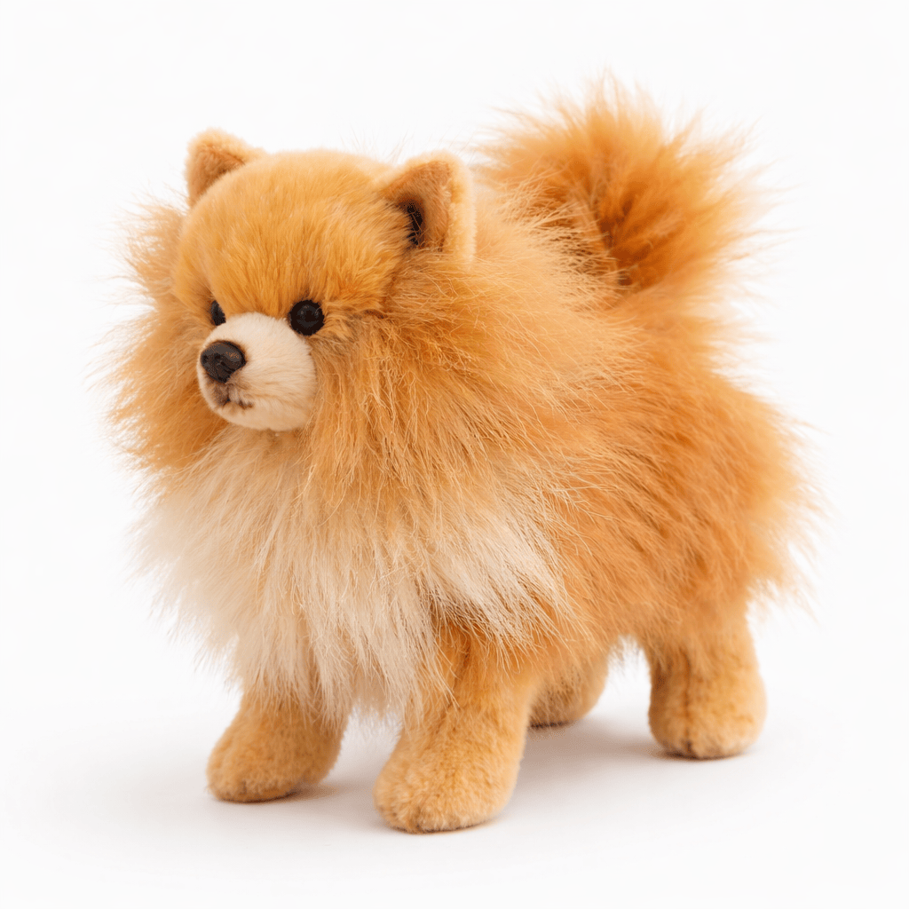 Fluffy Realistic Dog Plush My Plushie
