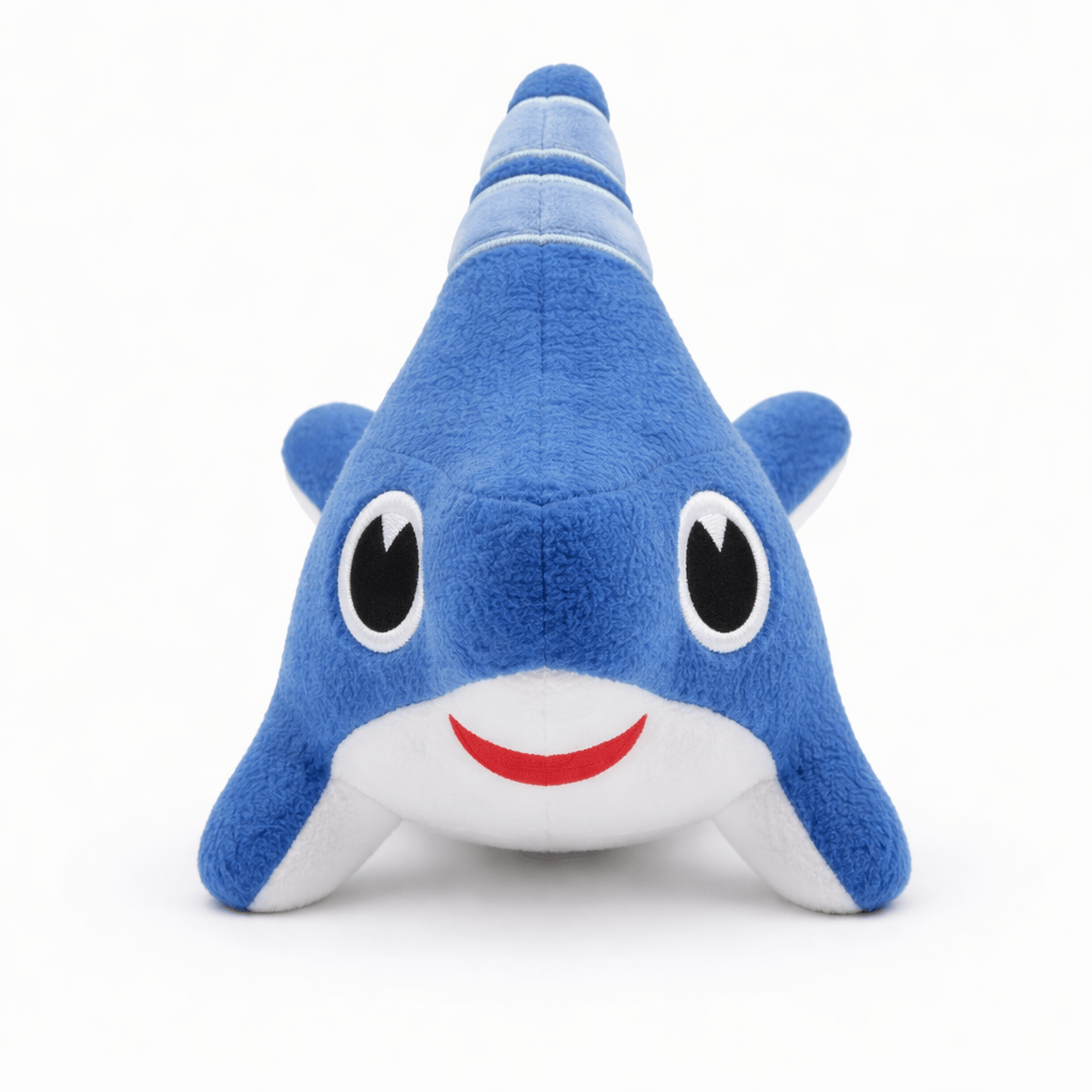 Funny Blue Shark Plush My Plushie