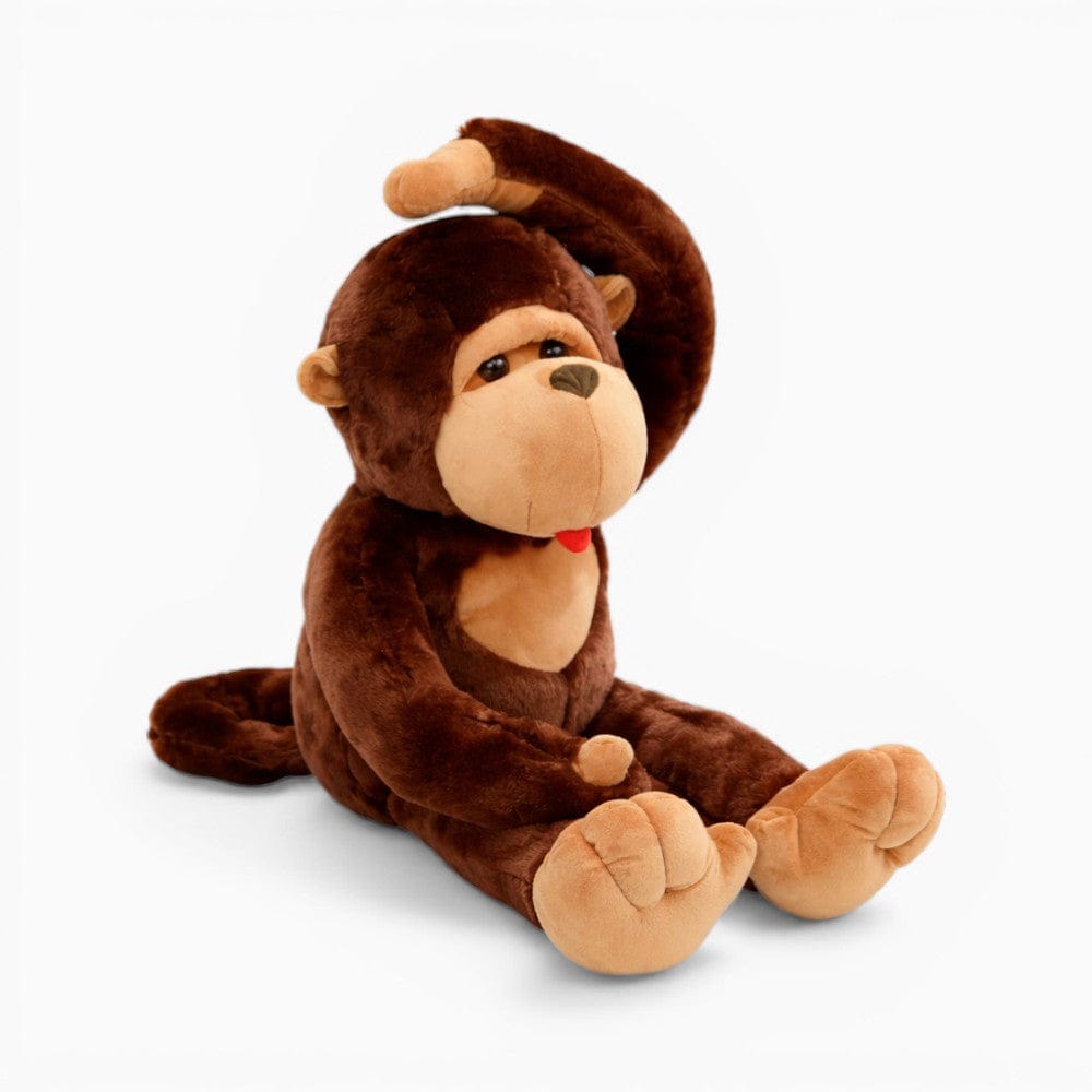Giant Cartoon Monkey Plush with Large Paws My Plushie