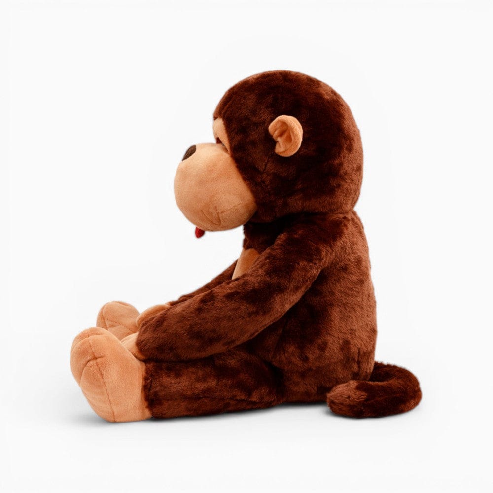 Giant Cartoon Monkey Plush with Large Paws My Plushie