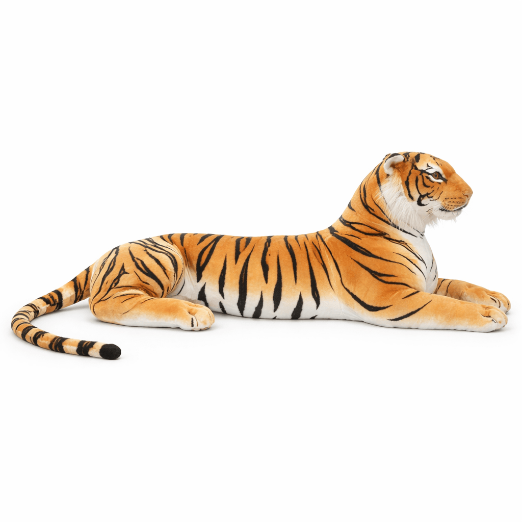Giant Lifelike Tiger Plush My Plushie