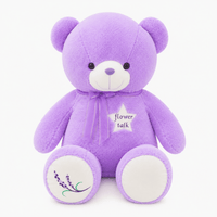 Giant Purple Teddy Bear My Plushie