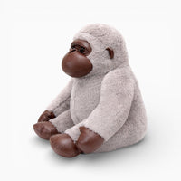 Gorilla Plush in Grey My Plushie