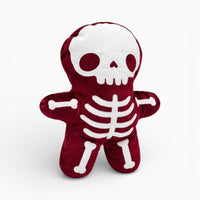 Gothic Skeleton Plush in Wine Red My Plushie