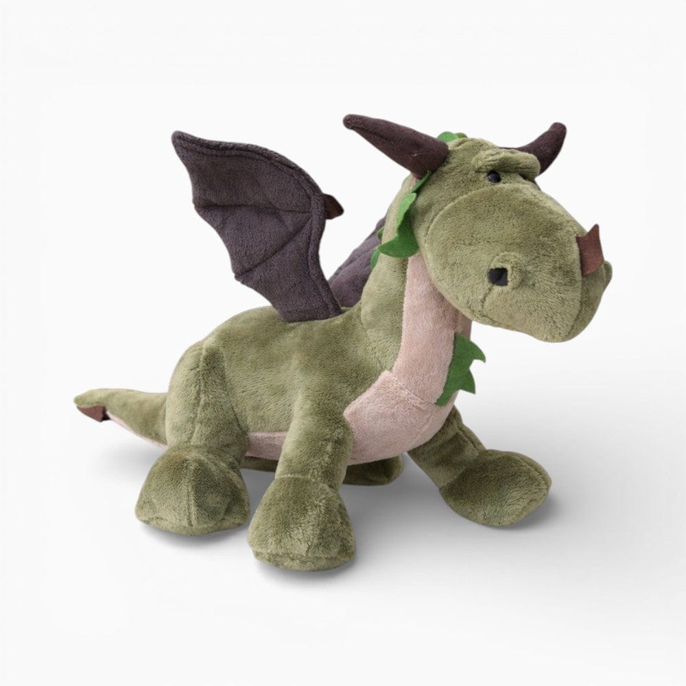 Green Dragon Plush with Purple Wings My Plushie