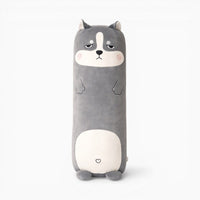 Grey Dog Pillow My Plushie