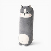 Grey Dog Pillow My Plushie