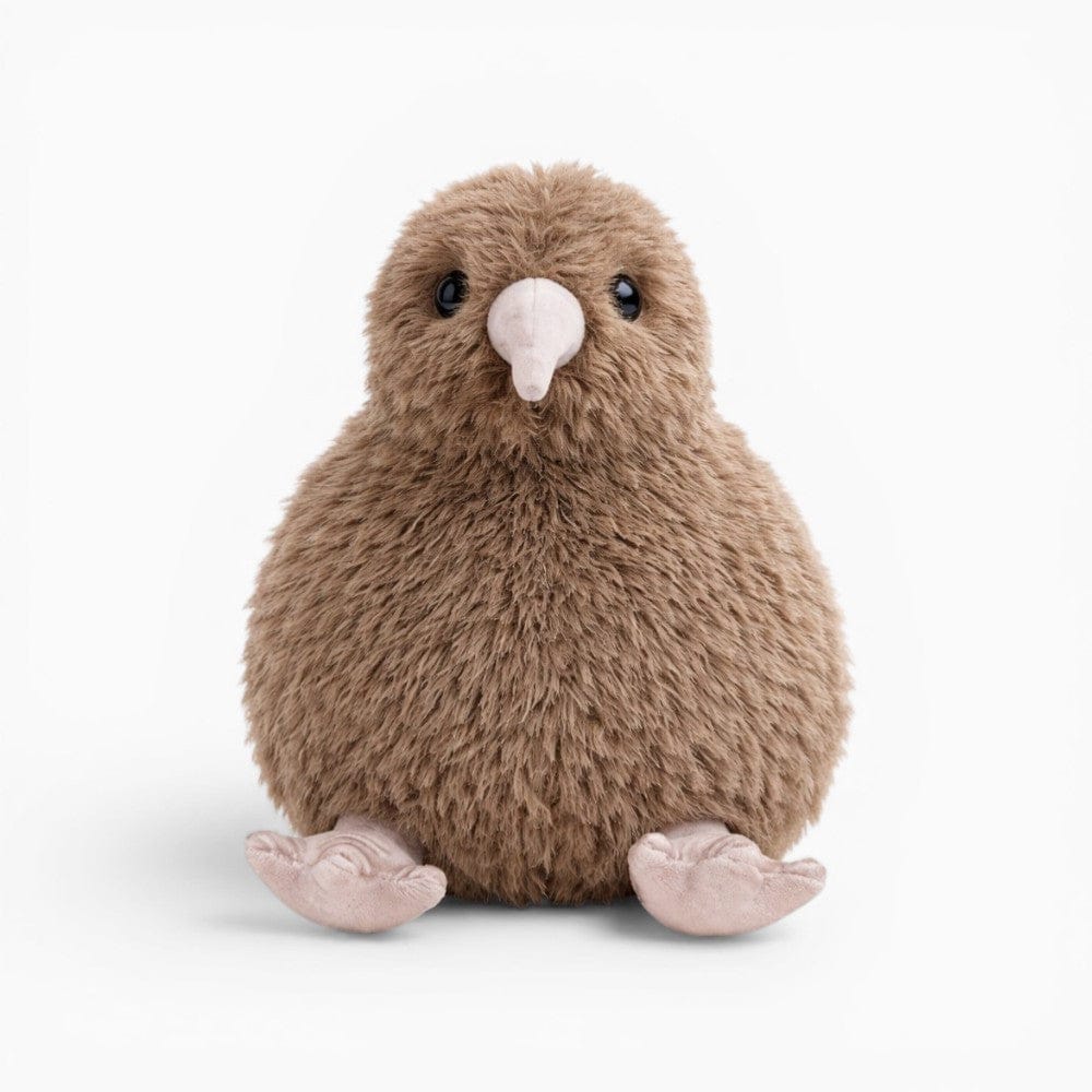 Grey Shaggy Plush Fur Kiwi Plush My Plushie