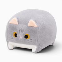 Grey Square Cat Plush My Plushie