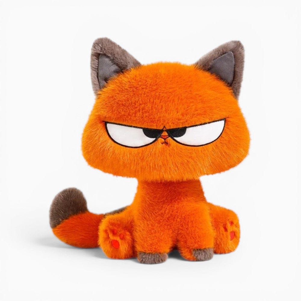 Grumpy Orange Kawaii Cat Plush My Plushie