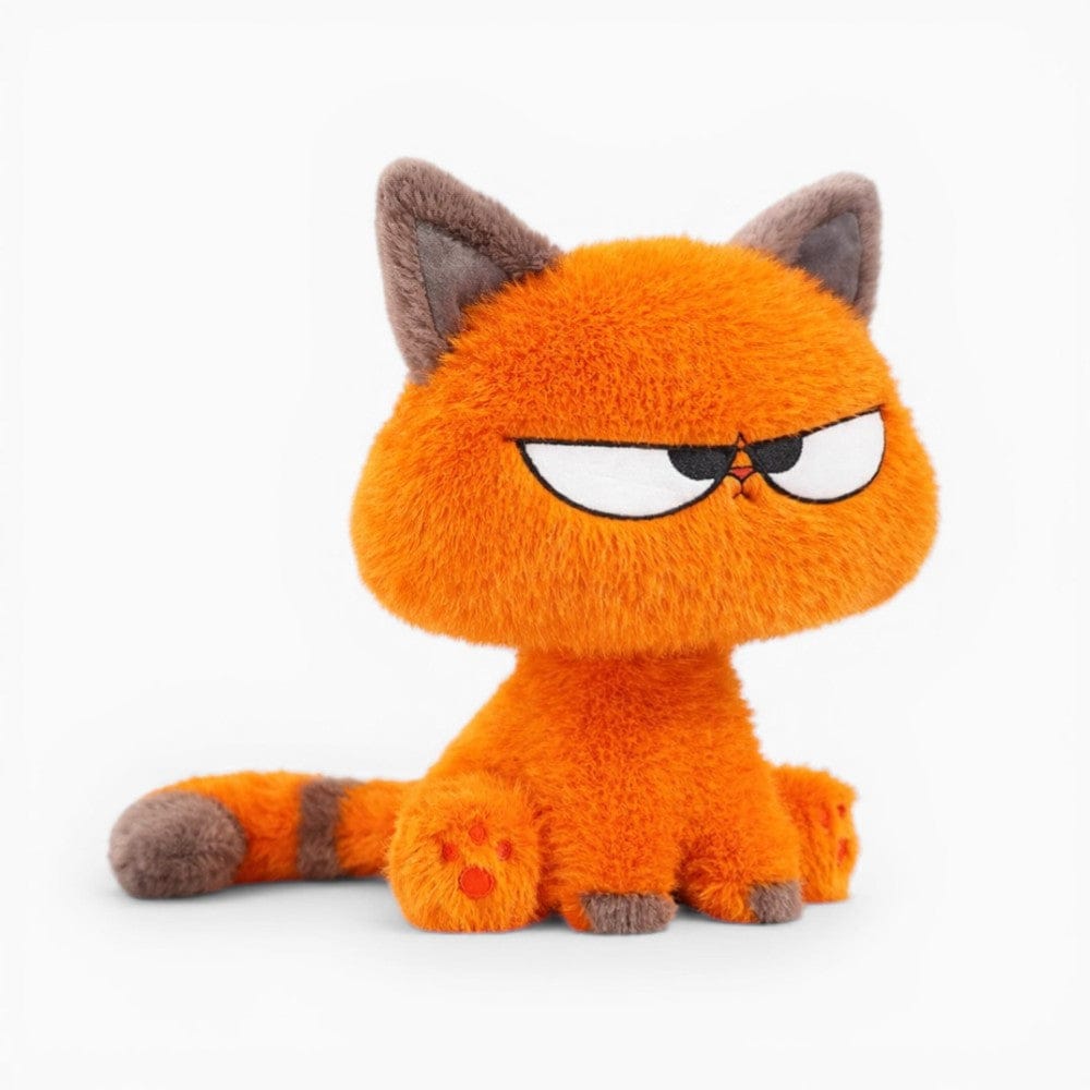 Grumpy Orange Kawaii Cat Plush My Plushie