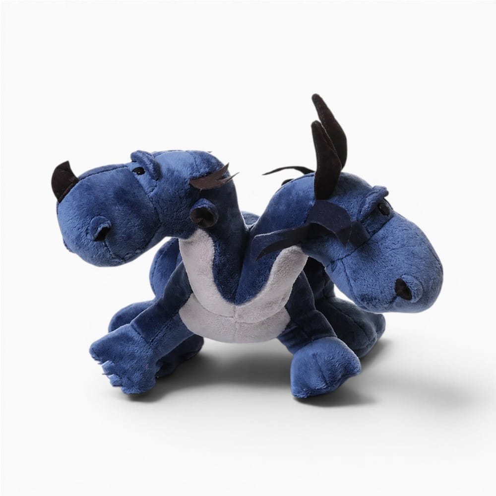 Kawaii Blue Two-headed Dragon Plush My Plushie