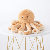 Kawaii Orange Octopus Plush My Plushie