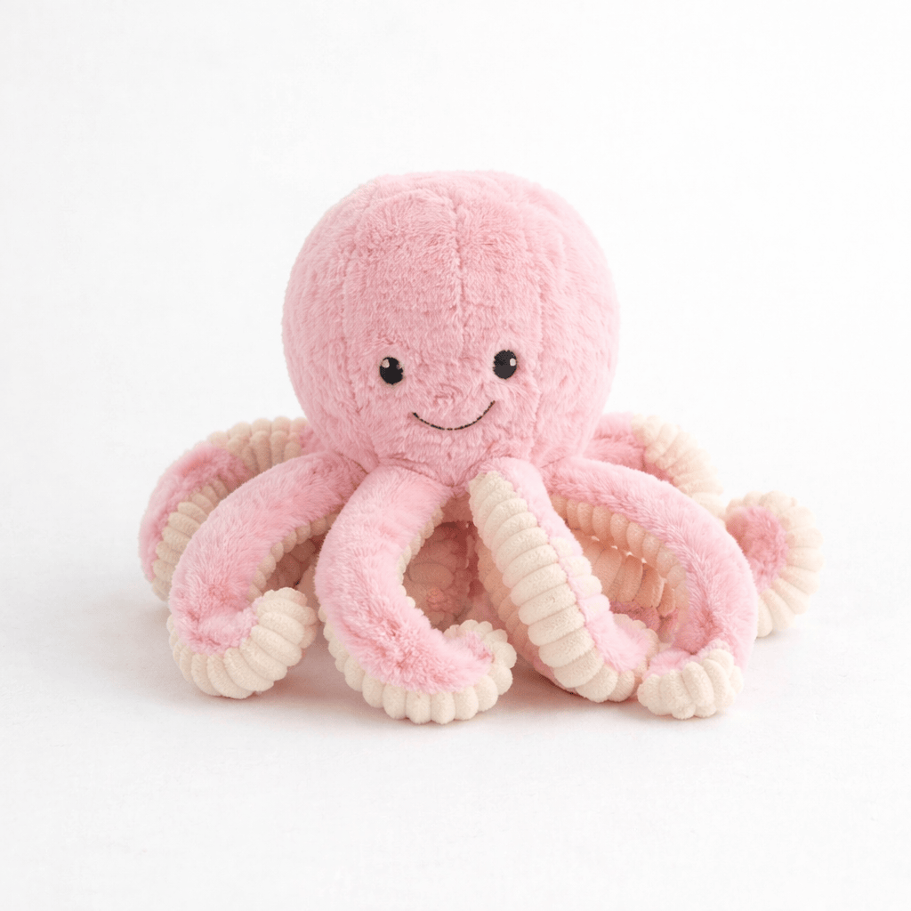 Kawaii Pink Octopus Plush My Plushie