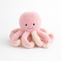 Kawaii Pink Octopus Plush My Plushie