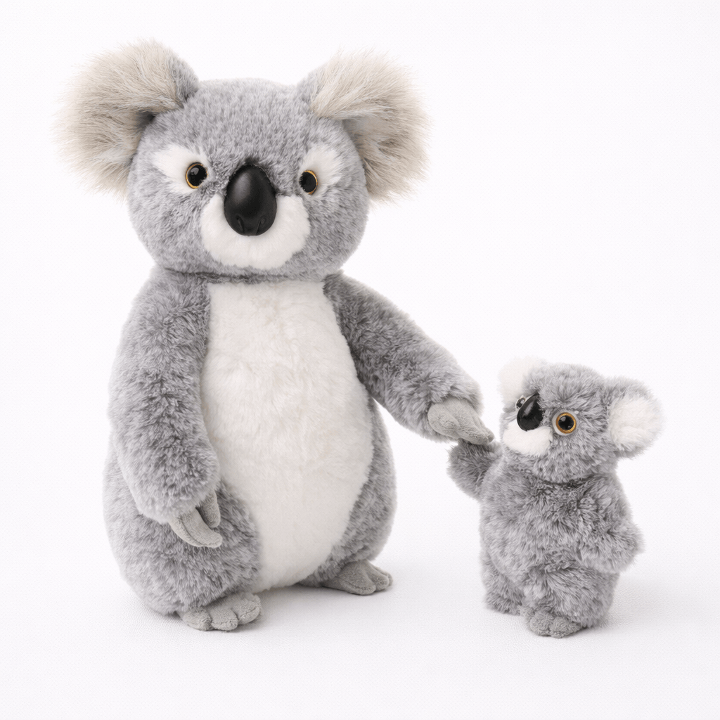Koala Plush with Baby on Arm My Plushie
