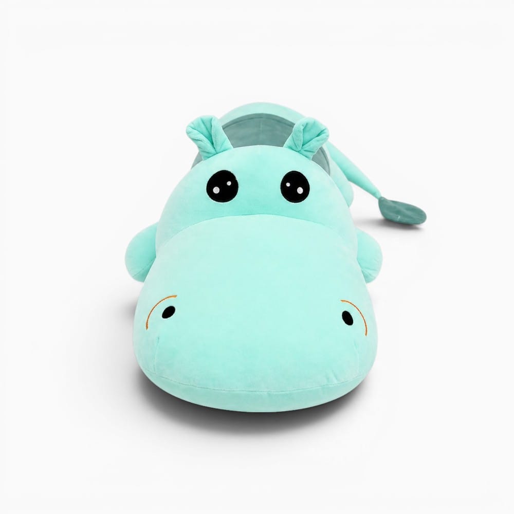 Large Blue Hippo Plush My Plushie