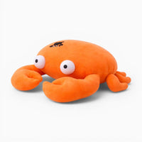 Large Orange Crab Plush My Plushie