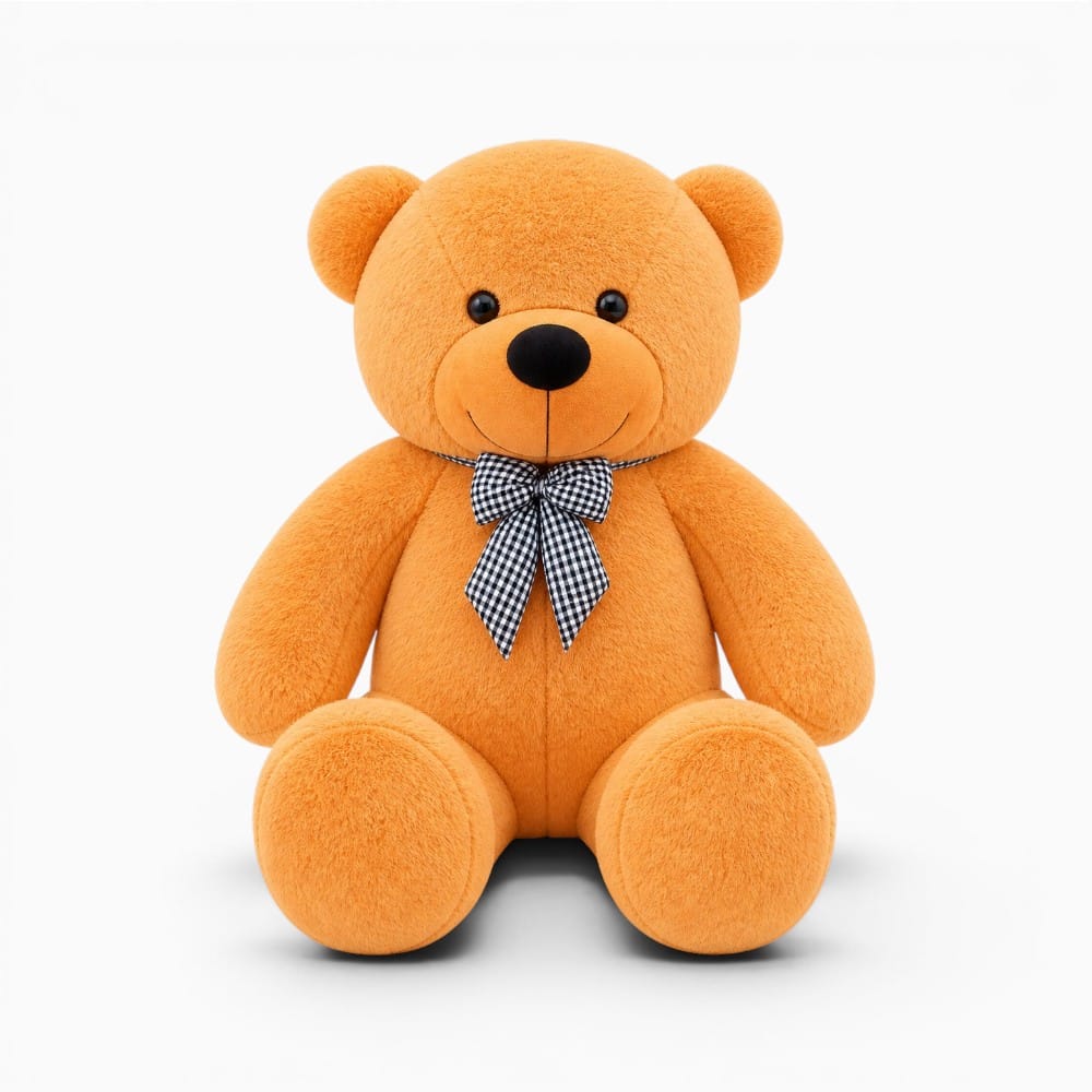 Large Orange Teddy Bear My Plushie