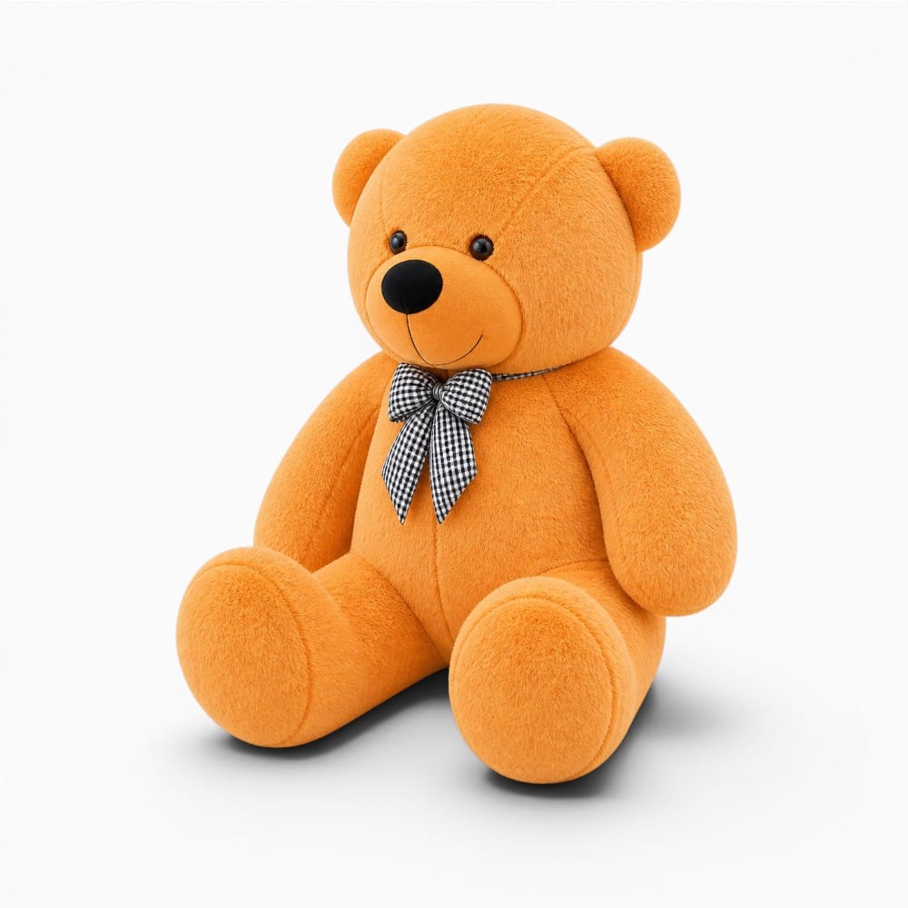 Large Orange Teddy Bear My Plushie