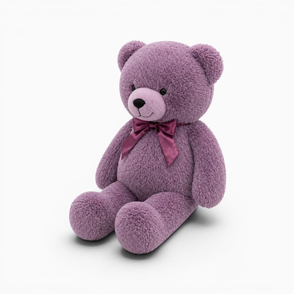 Large Purple Teddy Bear My Plushie
