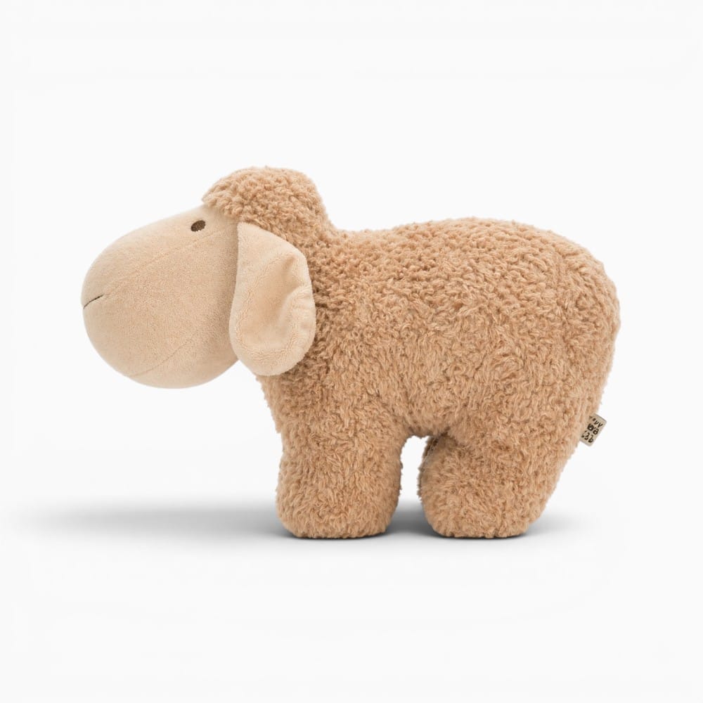 Light Brown Sheep Plush Pillow My Plushie