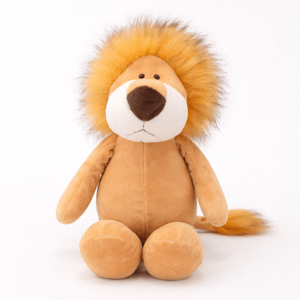 Lion Plush with Fluffy Mane My Plushie