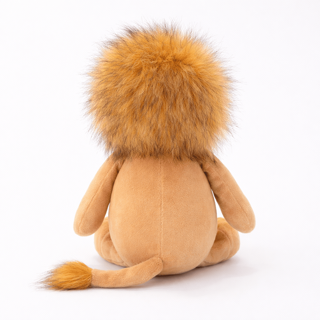 Lion Plush with Fluffy Mane My Plushie