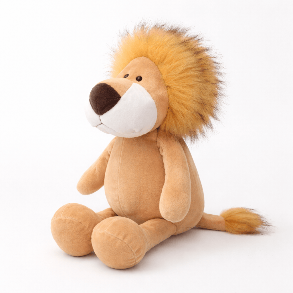 Lion Plush with Fluffy Mane My Plushie