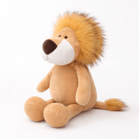 Lion Plush with Fluffy Mane My Plushie