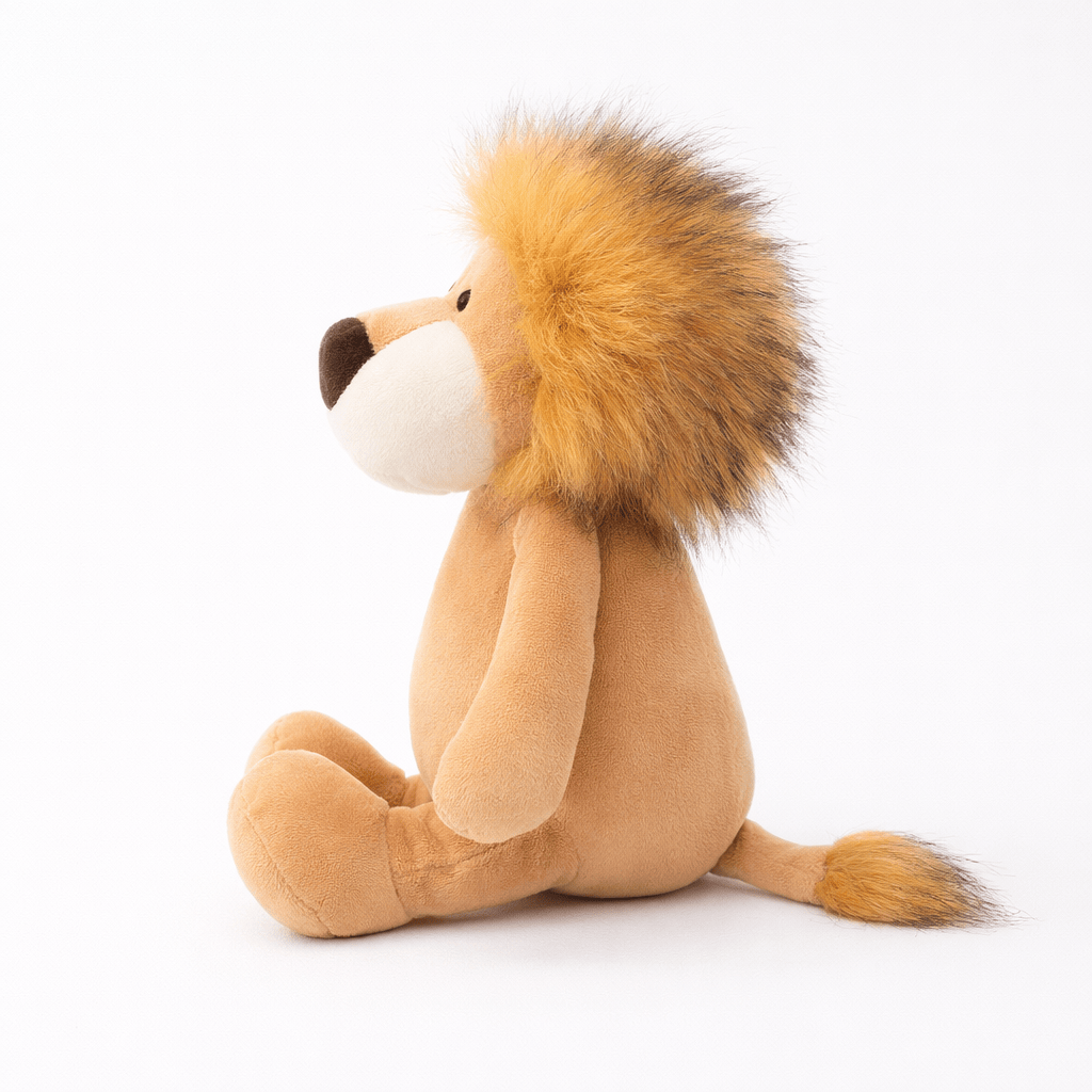 Lion Plush with Fluffy Mane My Plushie