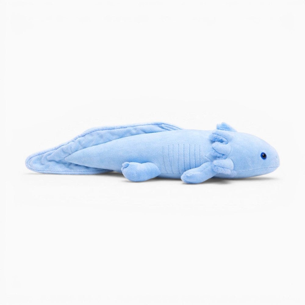 Long Blue Axolotl Cuddle Pillow My Plushie