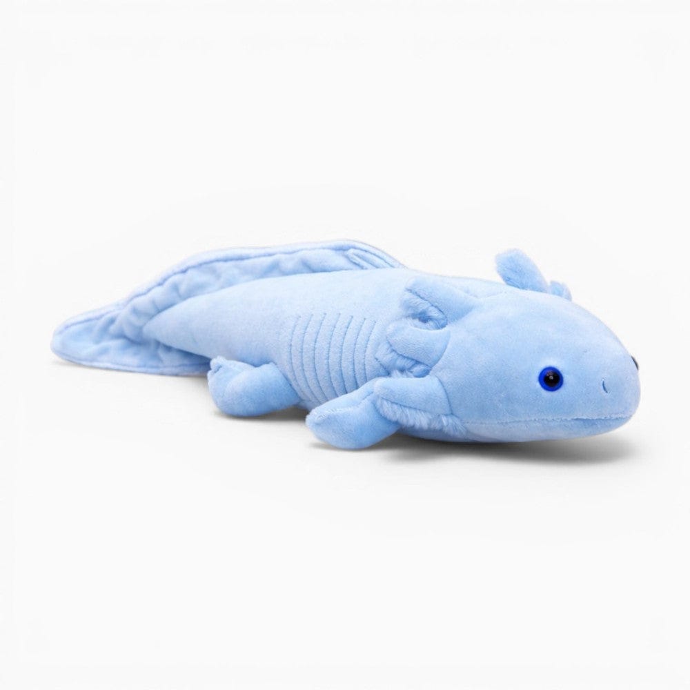 Long Blue Axolotl Cuddle Pillow My Plushie