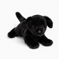 Lying Black Labrador Plush My Plushie