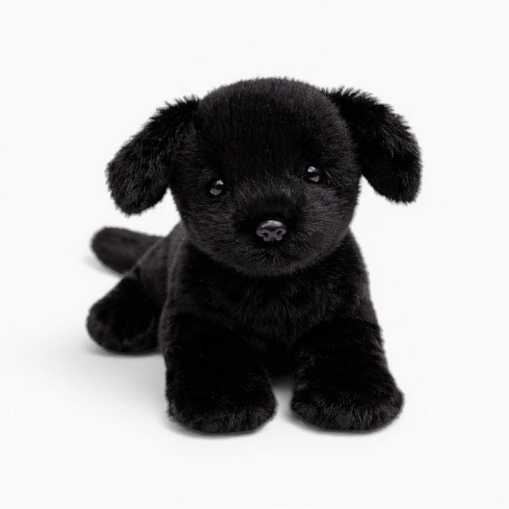 Lying Black Labrador Plush My Plushie
