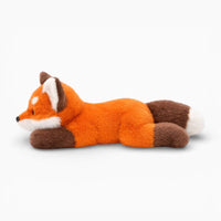 Lying Fox Plush in Light Orange and White My Plushie