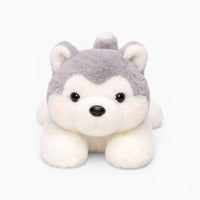 Lying Kawaii Husky Plush My Plushie