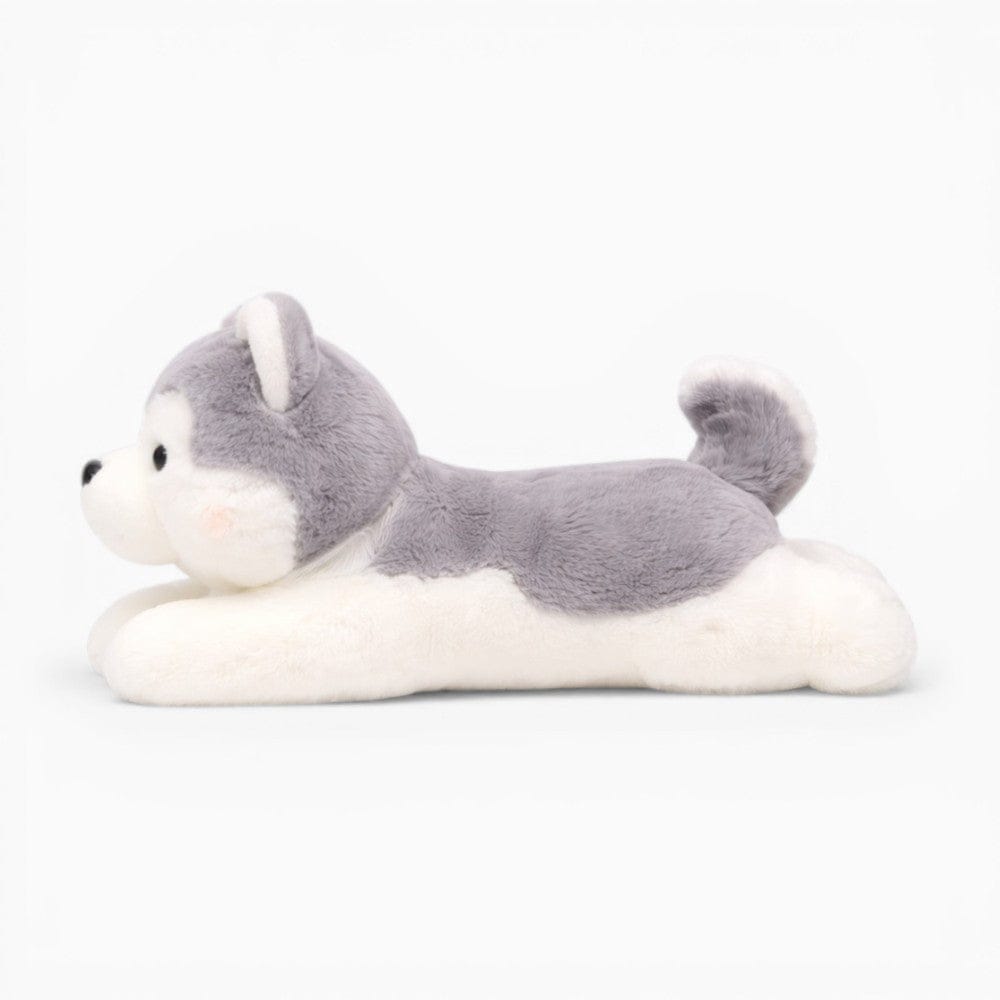 Lying Kawaii Husky Plush My Plushie