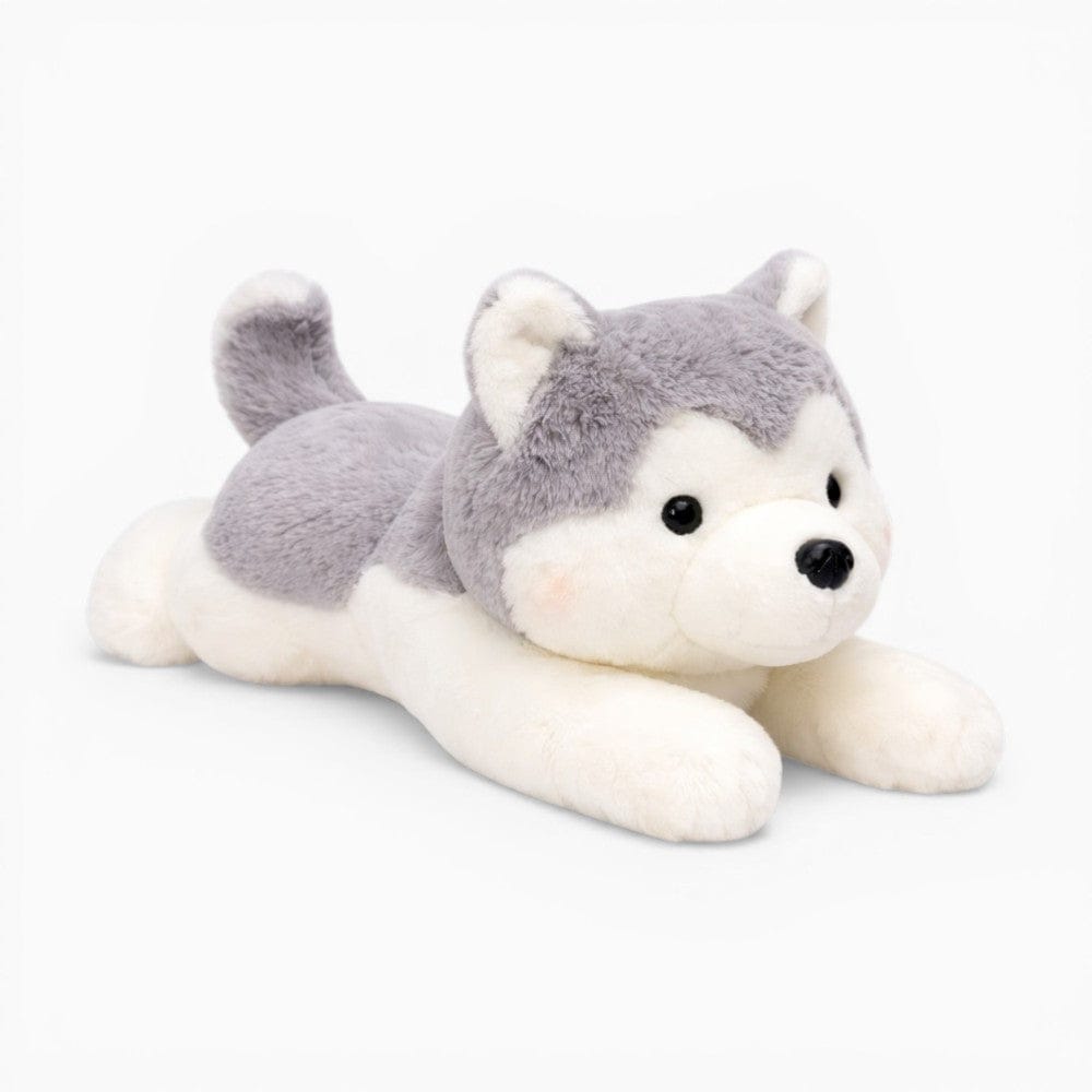 Lying Kawaii Husky Plush My Plushie