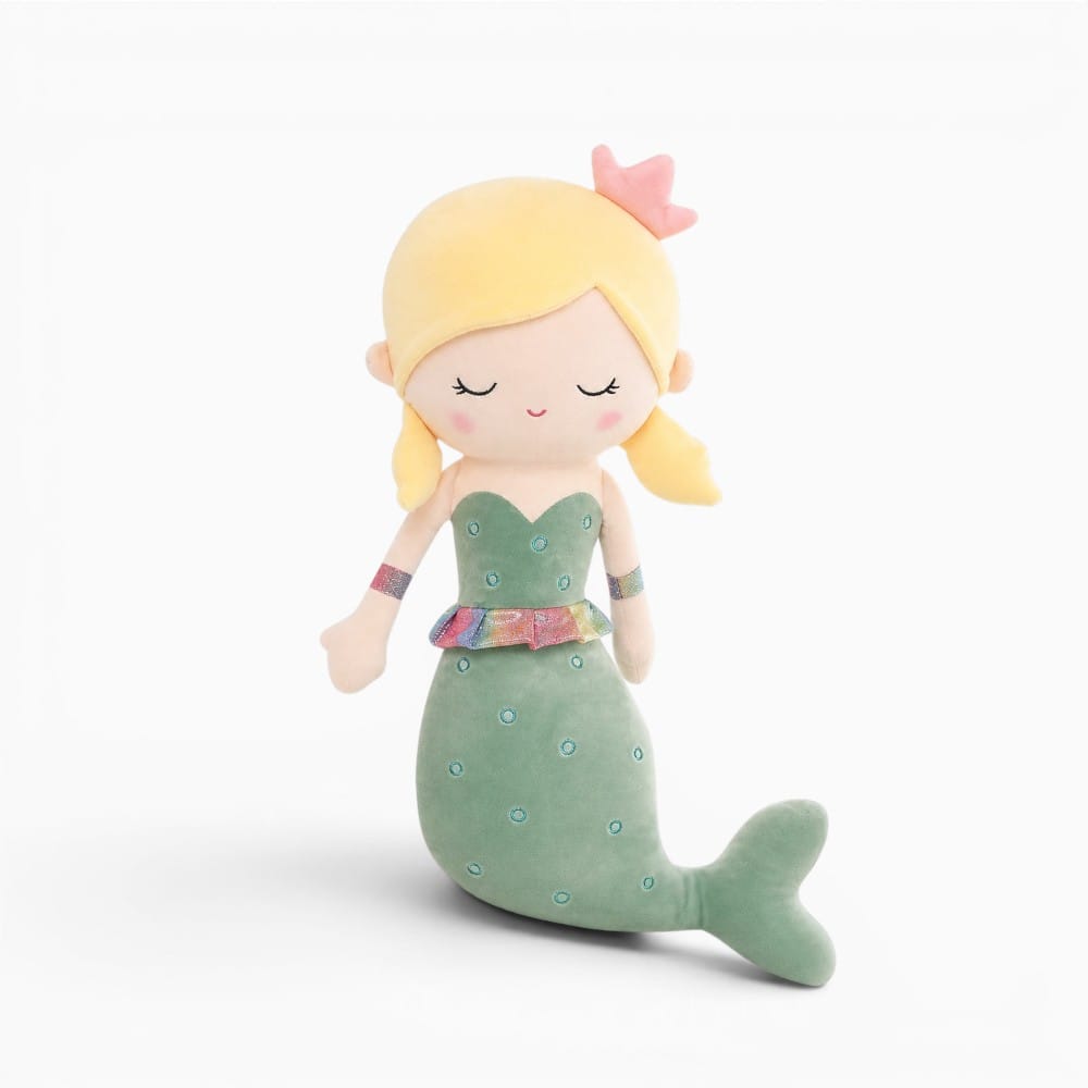 Mermaid Plush with Green Dress My Plushie