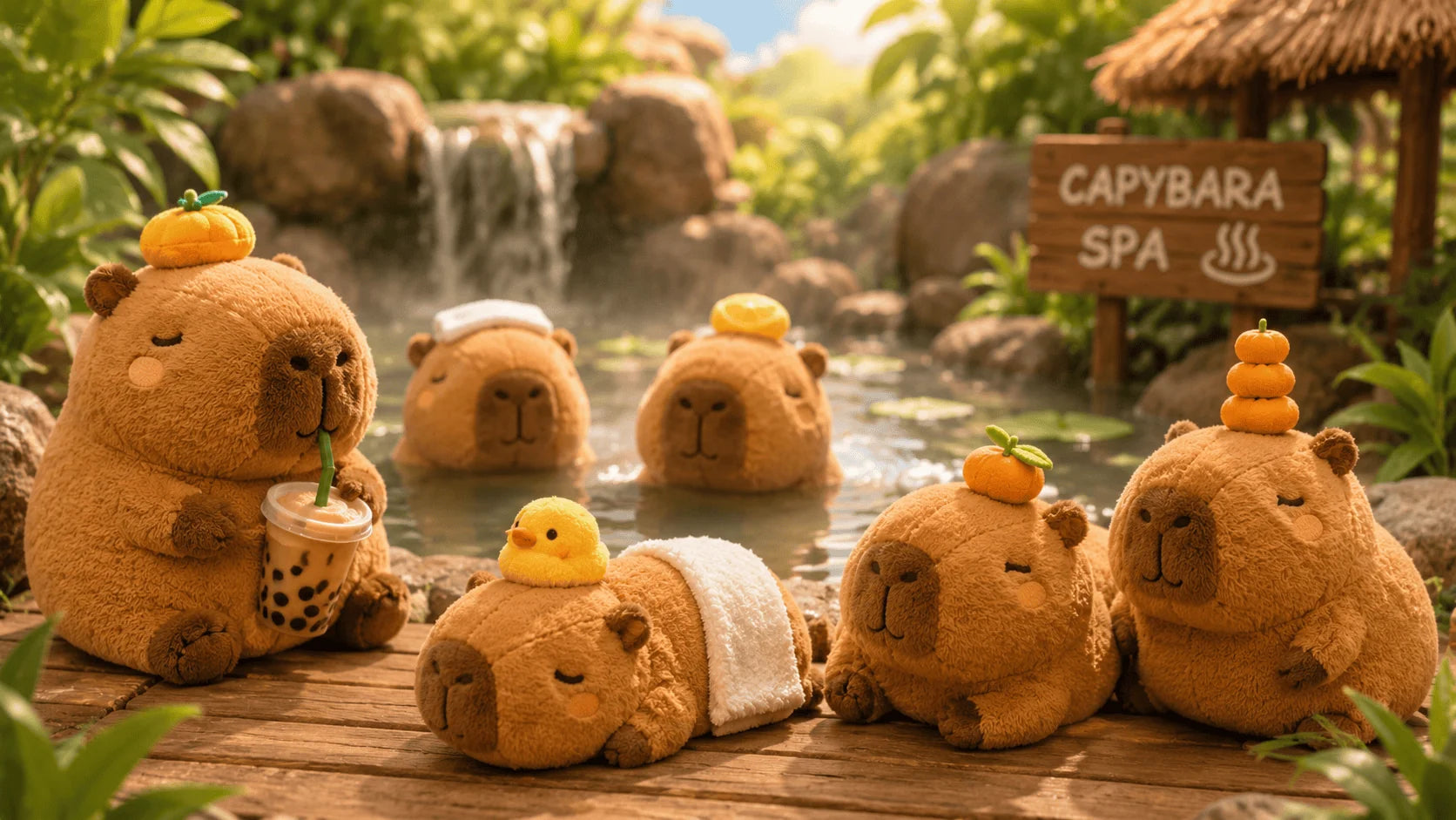 my plushie capybaras plushies