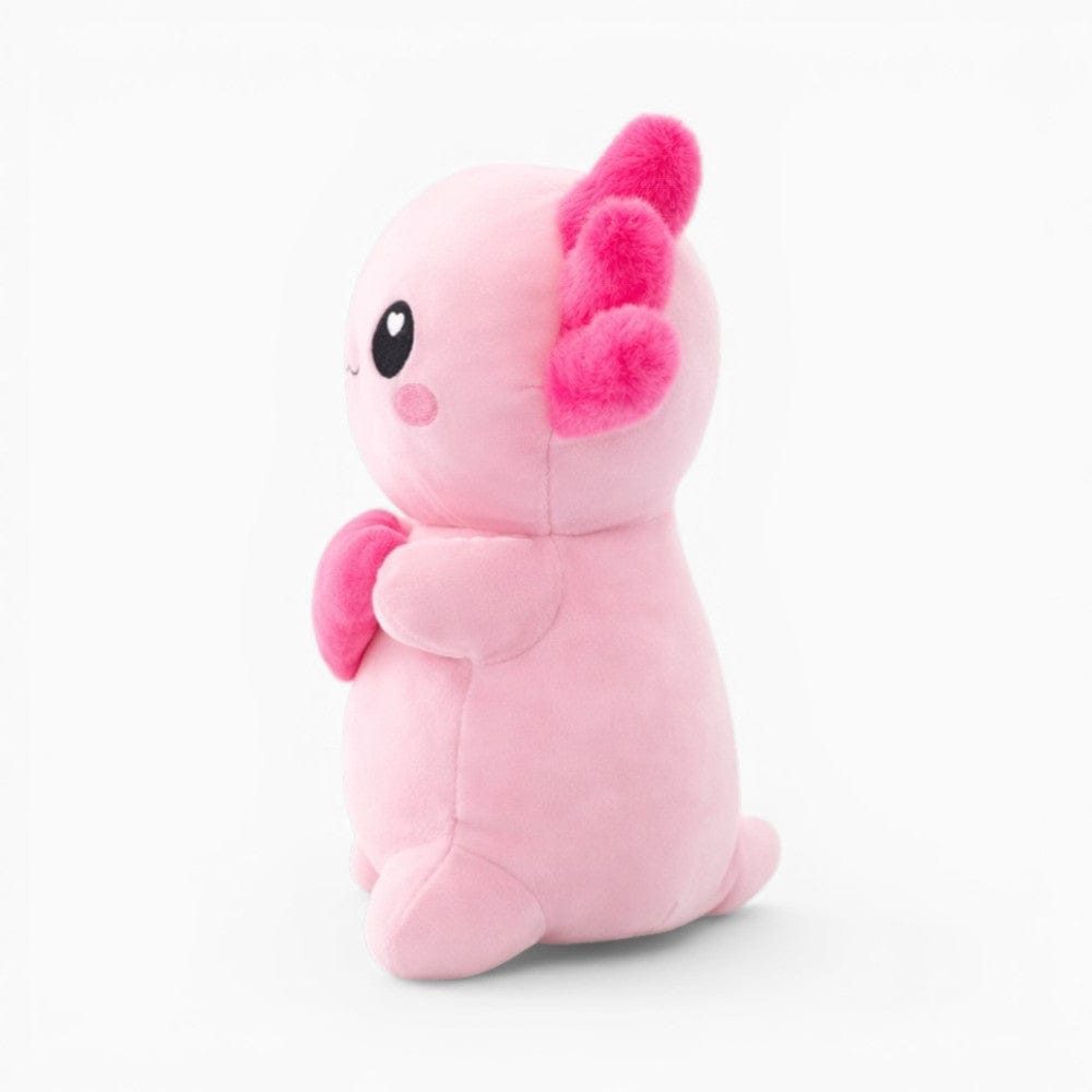 Pink Axolotl Plush with Heart Kawaii My Plushie