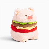 Pink Pig Burger Plush My Plushie