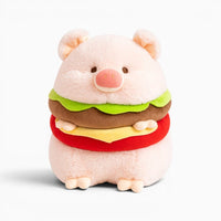 Pink Pig Burger Plush My Plushie