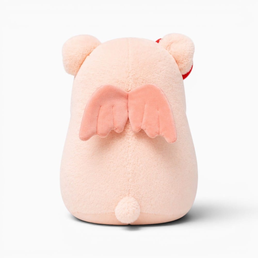 Pink Pig Plush with Heart My Plushie